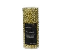 Kaemingk Beaded Christmas Garland Gold (One Size)