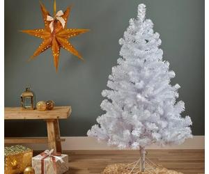 Kaemingk Everlands Imperial Pine White Christmas Tree 7ft/210cm Artificial