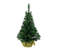 Kaemingk Everlands Mini Tree In Jute Bag 60cm Artificial Christmas Tree