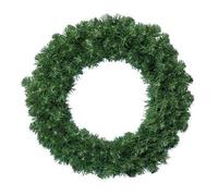 Green Christmas Imperial Pine Door Wreath - Dark Green - 60cm Diameter