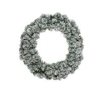 Kaemingk Imperial Christmas Snowy Wreath Green/white (50Cm)