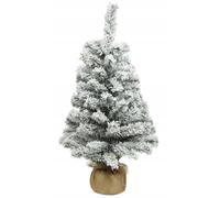 Mini Tabletop Snowy Imperial Green Christmas Tree - 75cm
