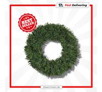 Kaemingk Imperial Pine Wreath Green 50cm Christmas Door Decoration