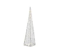 Kaemingk Indoor/Outdoor Warm LED Illuminated Pyramid 58cm