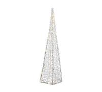 Kaemingk Indoor/Outdoor Warm LED Illuminated Pyramid 89cm