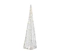 Kaemingk Indoor/Outdoor Warm LED Illuminated Pyramid 89cm