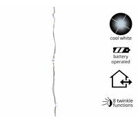 Kaemingk LED Durawise Outdoor Christmas Twinkle Lights Battery String Timer