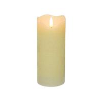 Kaemingk Led Wax Pillar Candle Cream 17cm