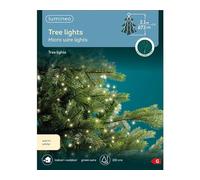 Lumineo Sparkle 2.1m Micro Bright Christmas Tree Lights 672 LEDs Warm White