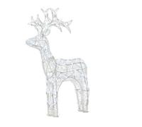 Kaemingk Outdoor Led Reindeer Christmas Decoration - Cool White Lights - 89Cm High
