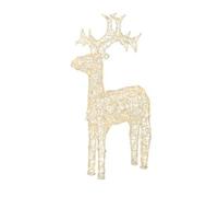Kaemingk Outdoor Led Reindeer Christmas Decoration - Warm White Lights - 61Cm High