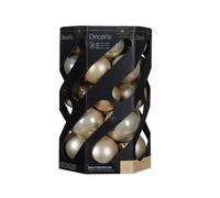 Kaemingk Polystyrene Christmas Bauble (Pack of 30) in Beige Kaemingk Beige