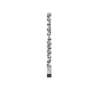 Kaemingk Shatterproof Bauble (Pack Of 14) Silver (One Size)