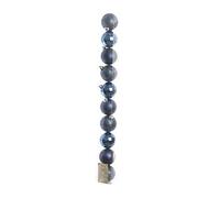 Kaemingk Shatterproof Baubles, 10 Pack - Night Blue,Multicolor,One Size,JNS_446963