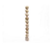 Kaemingk Shatterproof Baubles Pearl (One Size)