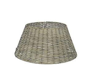 Kaemingk Tree Base Ring: Grey Willow - Christmas Tree Base Cover - Diameter 70 cm, 6 feet