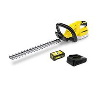 Kärcher 18 V Cordless Hedge Trimmer HGE 18-45 Battery Set, Include 18 V/2.5Ah Battery and Fast Charger, Cutting Length: 45 cm, Diamond-ground Blade, Weight: 2.68 kg, Power: Max 250 m