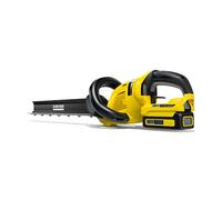 Kärcher 18 V Cordless Hedge Trimmer HGE 18-50 Battery Set, Include 18 V/2.5Ah Battery & Fast Charger, Cutting Length: 50 cm, Diamond-ground Blade, Rotating Handle, Clippings Sweeper, Power: 325 m