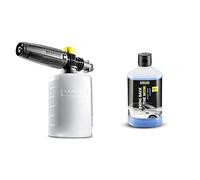 Kärcher 26431470 FJ6 Foam Jet Nozzle with 0.6 L Capacity Foamer for Pressure Washer Accessory withKärcher 1 L Ultra Foam Cleaner, Pressure Washer Detergent