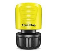 Kärcher Female Pipe Fitting in Hard Plastic with AquaStop Technology, for Garden Hoses with Diameter 1/2" - 5/8", AquaStop System to Prevent Spills
