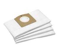 Karcher Fleece Filter Bags for WD 1 Compact Cordless Vacuum Cleaner – Pack of 4