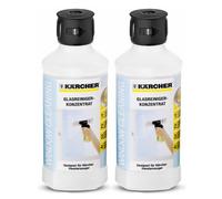 Kärcher Glass Cleaner Concentrate - 1 Litre - 2 x 500 ml