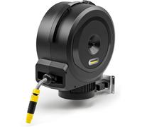 Kärcher HBX 4.15 Automatic Hose Box, 15 m Hose, Connection Hose: 1.5 m, Automatic Hose Recovery, Comfortable and Flexible, Black