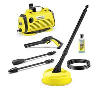 Kärcher High Pressure Washer K 3 Horizontal Plus Home, pressure: max. 120 bar, flow rate: 380 l/h, surface performance: 25 m²/h, water filter, weight: 3.6 kg, high pressure hose, spool handle, spool