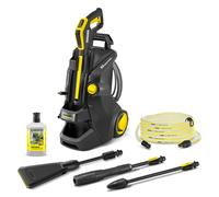 Kärcher high-pressure washer K 4 Power Control Flex eco!Booster Black Edition, pressure: max. 130 bar, flow rate: 420 l/h, area: 30 m²/h, Power Control gun, flexible high-pressure hose, dirt blaster