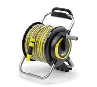 Kärcher Hose Carrier HR 4.30 Set: Flexible, Easy Storage on The Wall and for Mobile Use in The Garden, Syringe Holder, Includes 30 m Hose and Accessories, Black