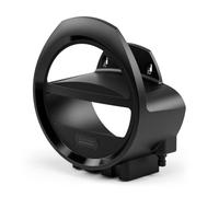 Kärcher Hose Holder Plus; Slots for Syringes and Watering Rods, Storage Compartment for Watering or Garden Accessories, Suitable for All Standard Garden Hoses, Black