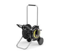 Kärcher Hose Trolley HT 4, High Stability and Stability, Easy to Roll Up and Unroll, Angled Hose Connection, Black
