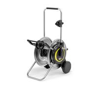 Kärcher Hose Trolley HT 6 M Moveable with Extra Wide Base, Heavy Duty Metal Hose Reel, Height Adjustable Handle, Black