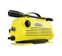 Kärcher K 2 Horizontal Electric Power Pressure Washer, 1700 PSI, 1.4 GPM, with 1 Spray Wand and Pressure Hose, Compact Design, Easy to Store