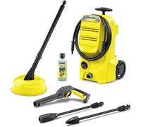 Kärcher K 3 Classic Home Pressure Washer : max. 120 bar, Flow Rate: 380 l/h, Area: 25 m²/h, Water Filter, Weight: 4.2 kg, high hose and gun, dirt blaster, spray lance, Home Kit - Color - Power Sour...
