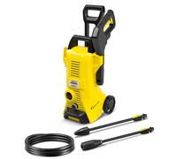 Kärcher K 3 Power Control High Pressure Washer, Pressure: max. 120 bar, Flow rate: 380 l/h, Surface area: 25 m²/h, Water Filter, Weight: 4.4 kg, Gun and High Pressure Hose, Rotabuse, Lance