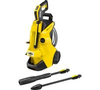 Kärcher K 4 Power Control Flex Pressure Washer, Pressure: max. 130 bar, Flow Rate: 420 l/h, Area Coverage: 30 m²/h, Water Filter, Weight: 11.5 kg, High-Pressure Flex Hose, Dirt Blaster, Spray Lance