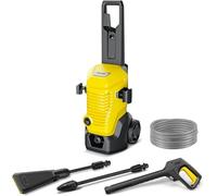 Kärcher high-pressure washer K 4 WCM Flex eco!Booster, pressure: max. 130 bar, flow rate: 420 l/h, coverage: 30 m²/h, weight: 11.5 kg, extra flexible high-pressure hose, eco!Booster, dirt blaster