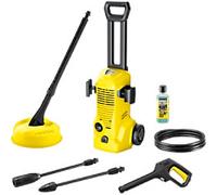 Kärcher K2 Home Pressure Washer Corded 110bar 1.4kW Yellow