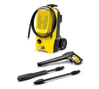 Kärcher K 5 Classic Pressure Washer, Pressure: max. 145 bar, Flow Rate: 500 l/h, Area Coverage: 40 m²/h, Water Filter, Weight: 5.6 kg, high-Pressure Hose and Gun, Dirt Blaster, Spray Lance