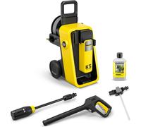 Kärcher high-pressure washer K 5 Comfort Premium, pressure: 145 bar, flow rate: 500 l/h, coverage: 40 m²/h, extra flexible high-pressure hose, hose reel, 4-in-1 Multi Jet