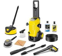 Kärcher K5 Wcm Car & Home Pressure Washer 145 Bar Power, Water Cooled Motor, Car & Home Cleaning Kits Included (Yellow/black)