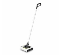 Kärcher KB 5 Electric Floor Sweeper Broom - Multi-Surface - Lightweight and Cordless - Ideal for Fur, Hair, Dirt, & Debris - 8.25" Cleaning Width - White