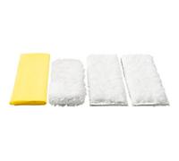 Kärcher Microfiber Towels White & Yellow 20.5 x 25 x 4.5cm