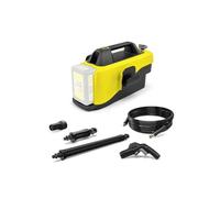 Kärcher Mobile Outdoor Cleaner OC 6-18 Medium Pressure 24 Bar Flex Hose 4 m without Battery and Quick Charger Yellow