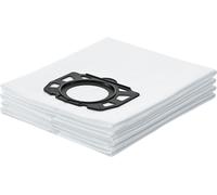 Kärcher Original Fleece Filter Bag KFI 487: 4 pieces, 2-ply, extremely tear-resi