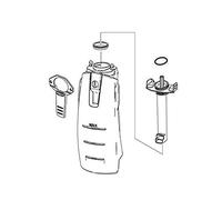 KÄRCHER Original Water Tank for Battery Window Vacuum Cleaner WV 5 4.633-094.0 Replacement Tank