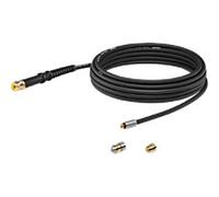 Kärcher Pipe Cleaning Kit PC 7.5 for Pressure Washers (Length: 7.5 m), 360° Cleaning Effect Thanks to Rotating Nozzle Made of Brass and Stainless Steel, Flexible Quality Hose, Black