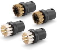 Kärcher power brush set with 4 round brush attachments for tackling stubborn d
