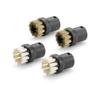 Karcher 4 Piece Power Brush Set for SC and SG Steam Cleaners
